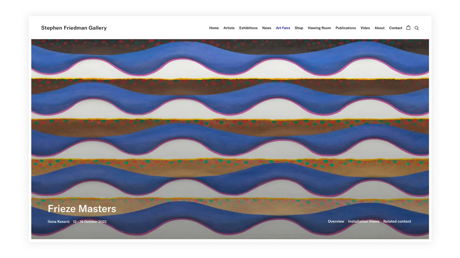 Stephen Friedman Gallery (Frieze Masters) 