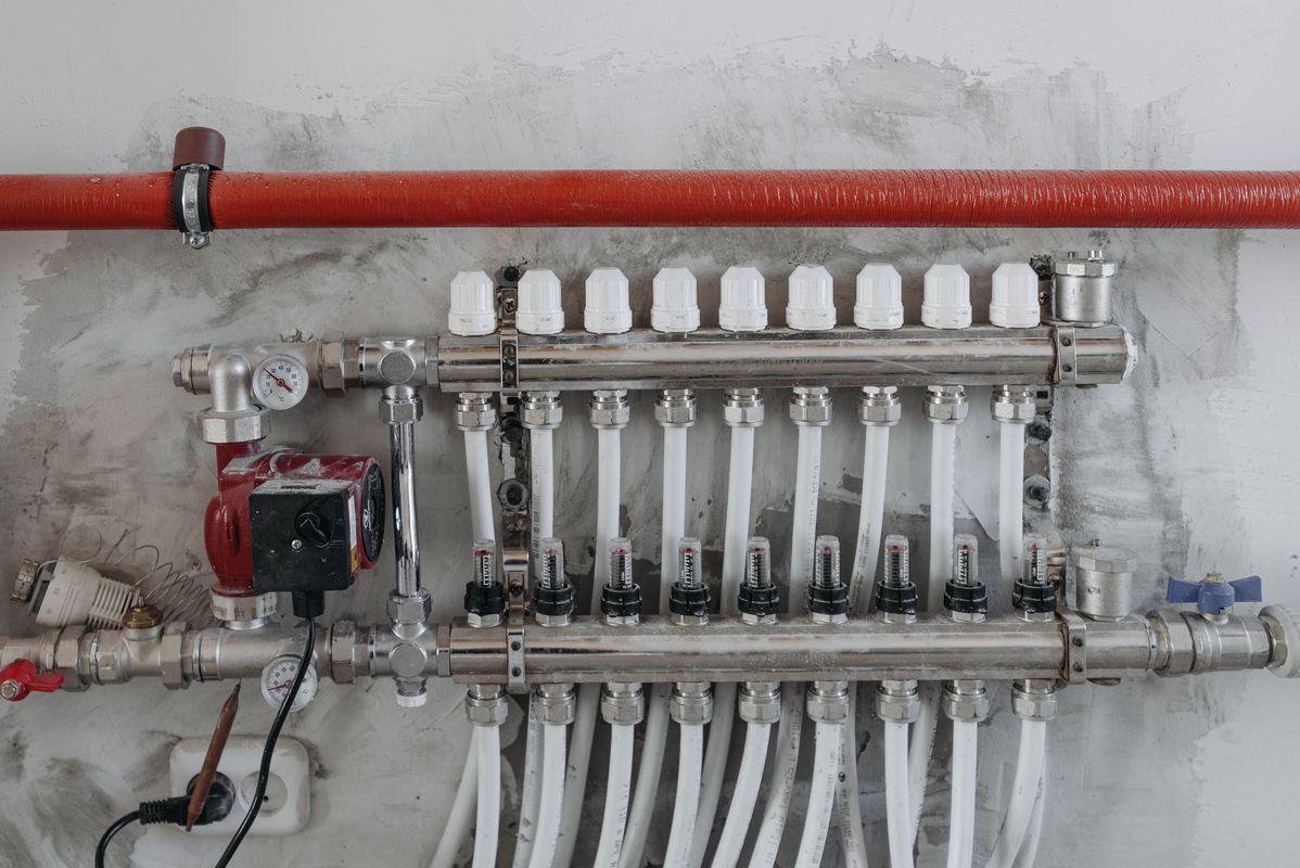 Plumbing valve detail