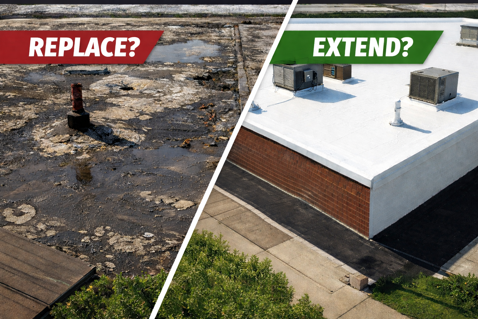 Capital Planning: Replacing vs. Extending Roof Life