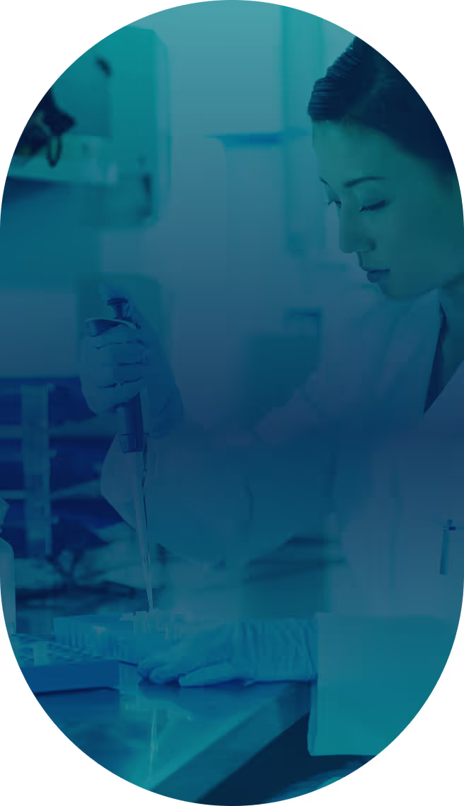 Scientist working in a laboratory