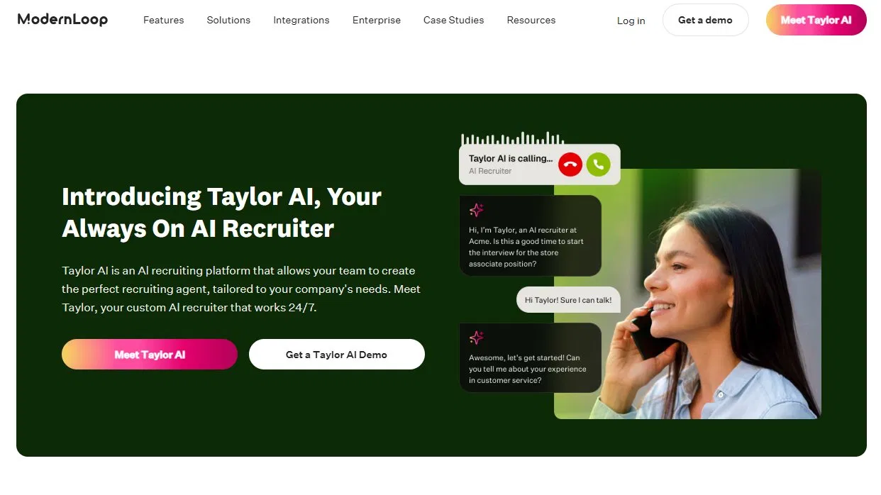 ModernLoop homepage