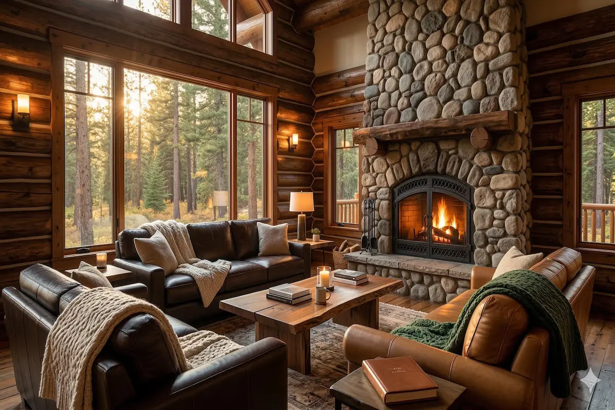 Luksuzna ureditev okolice in dvorišča z zunanjim kaminom in popolno zeleno trato. OazaTex matrica zagotavlja gosto travno rušo z visoko odpornostjo na teptanje, sušo in bolezni za premium vizualni učinek in naraven ekosistem brez sintetičnih ostankov.