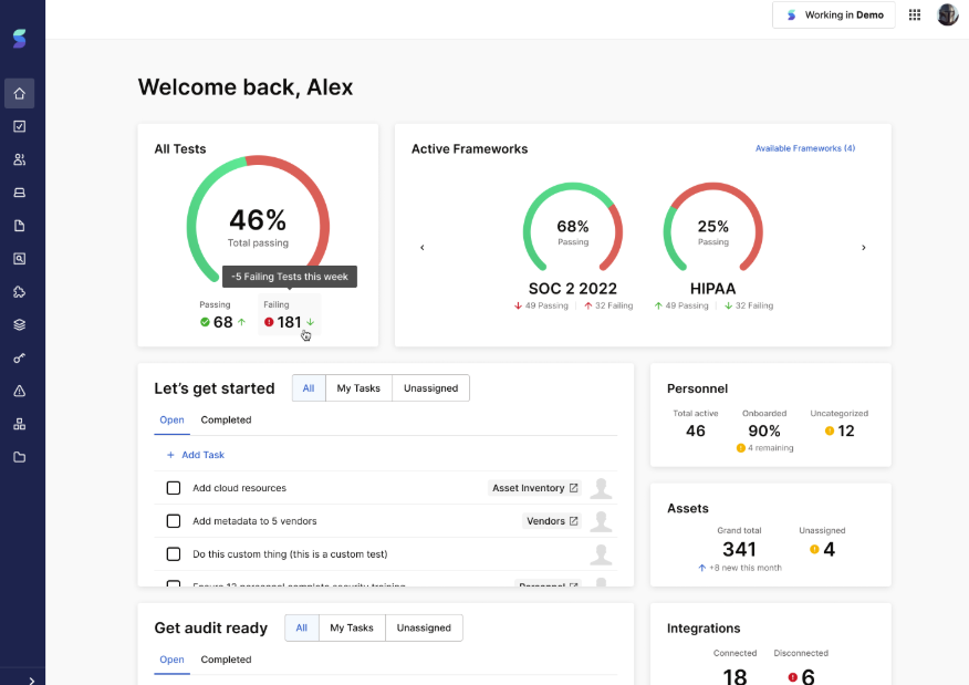 Secureframe GRC Software Solution
