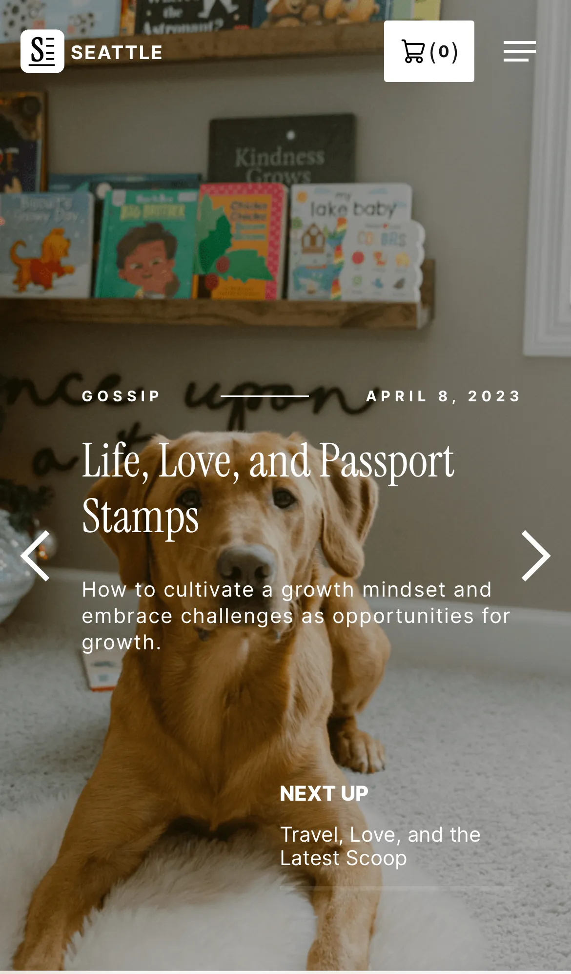 Seattle Blog Template - Designed by Azwedo.com and Wedoflow.com