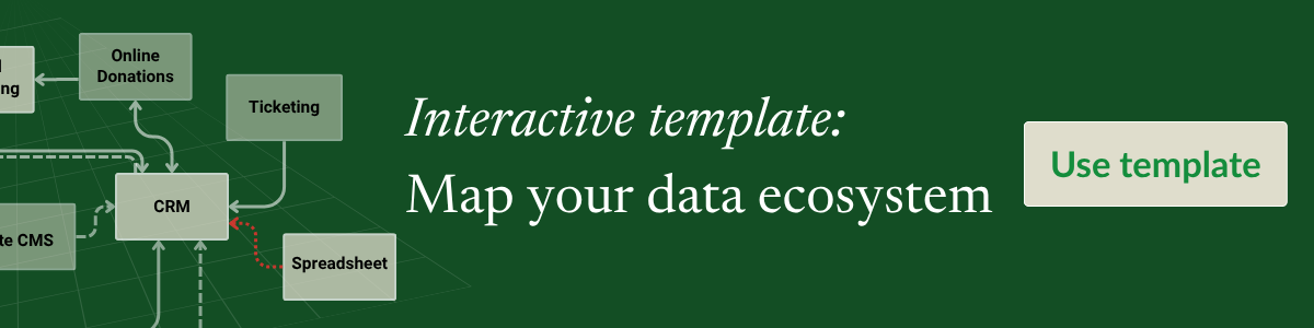 Use this free data mapping template to understand your organization's membership data better