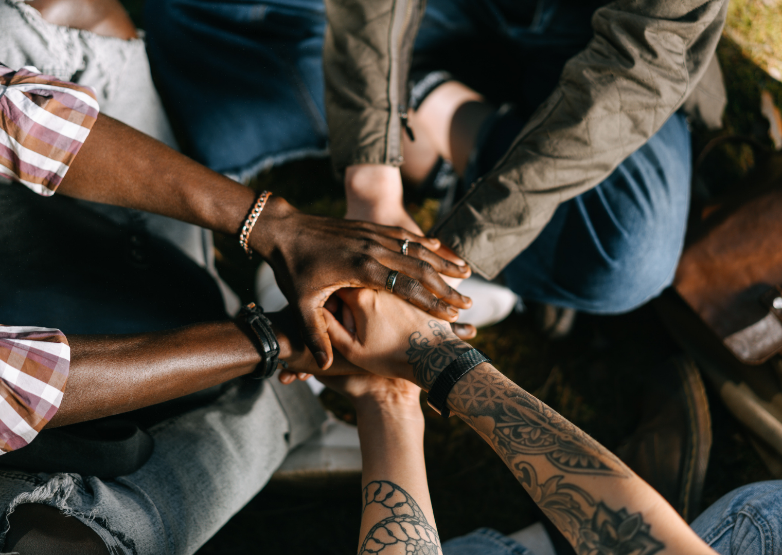 image of technicians inspecting crops