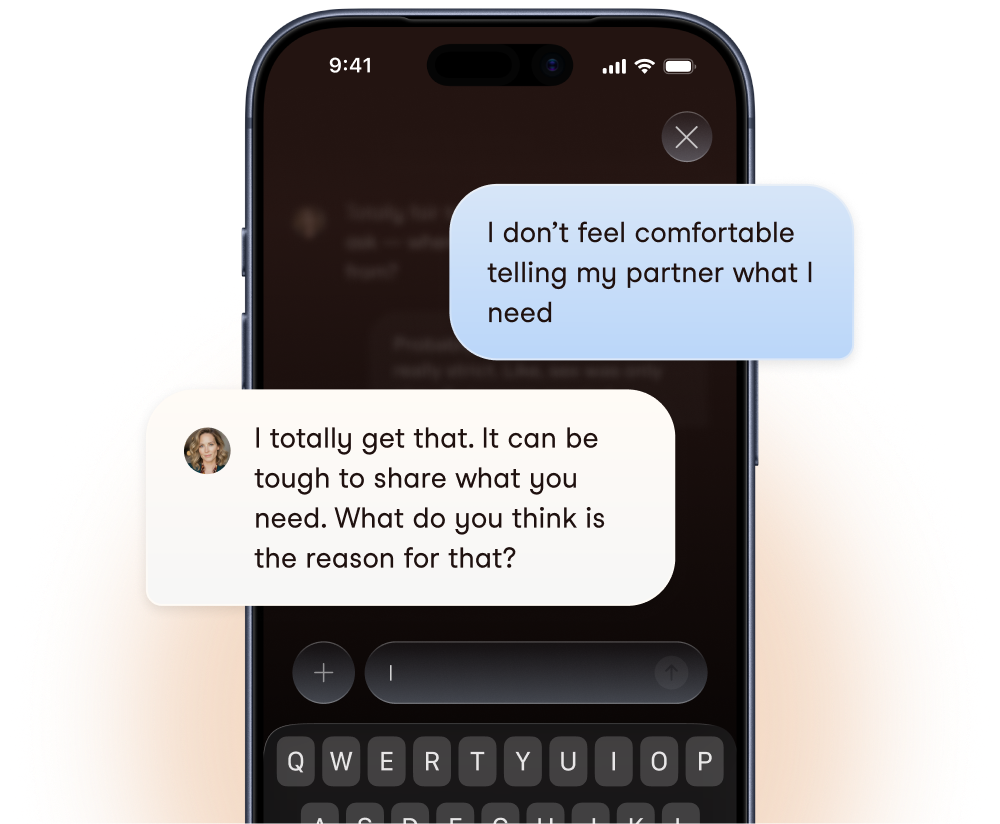 Mojo AI coaching chat interface