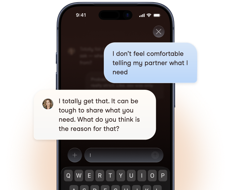 Mojo AI coaching chat interface