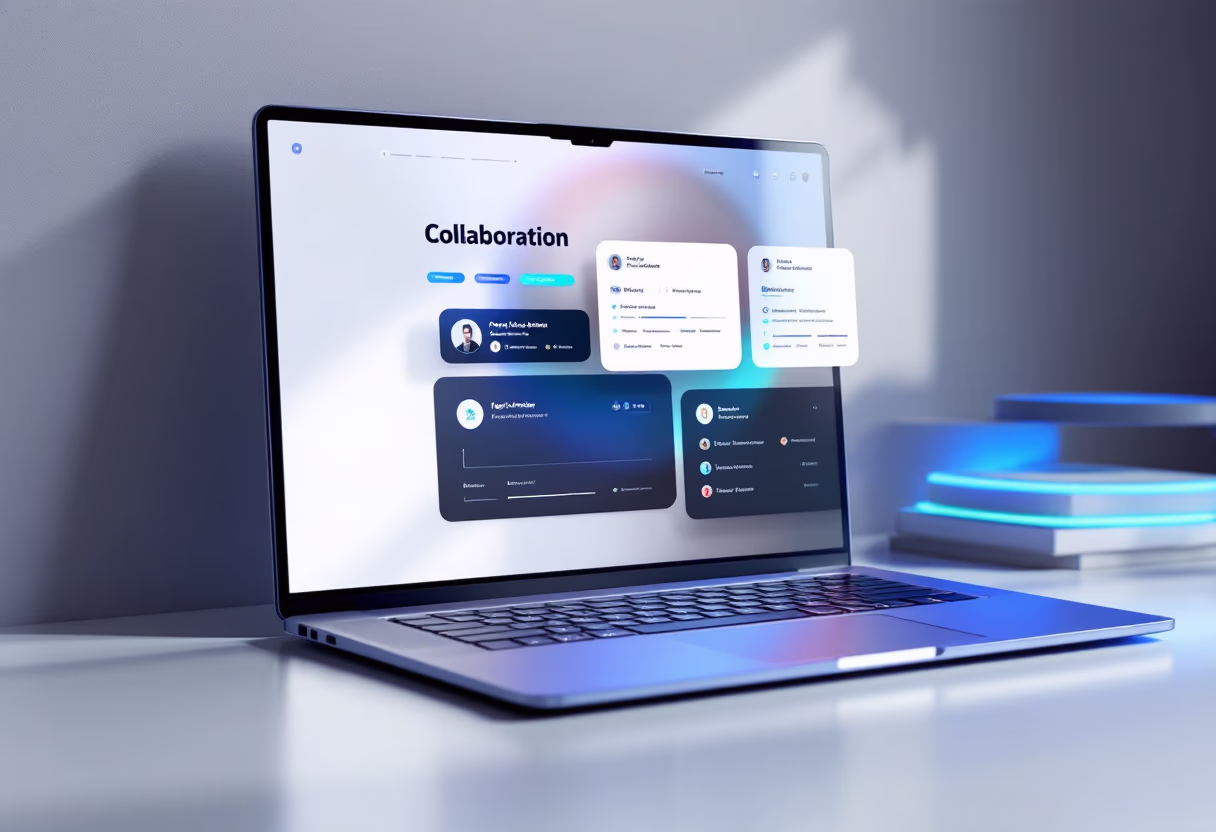 <subject>[interface] screenshot of collaboration interface (for a productivity tools business)</subject>