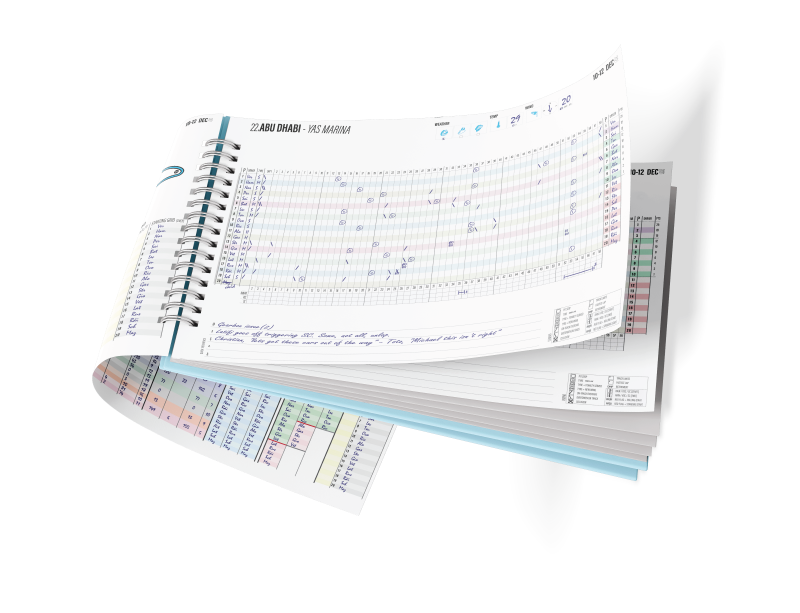 The Raceday Scorebook - Page 2 Detail