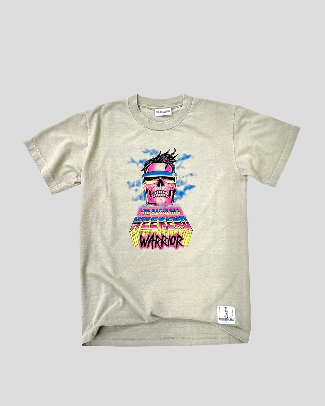 Black T-shirt with vintage yellow and black poster print of Dr. Jekyll & Mr. Hyde movie showing a man holding a glass and text about show dates and film details.