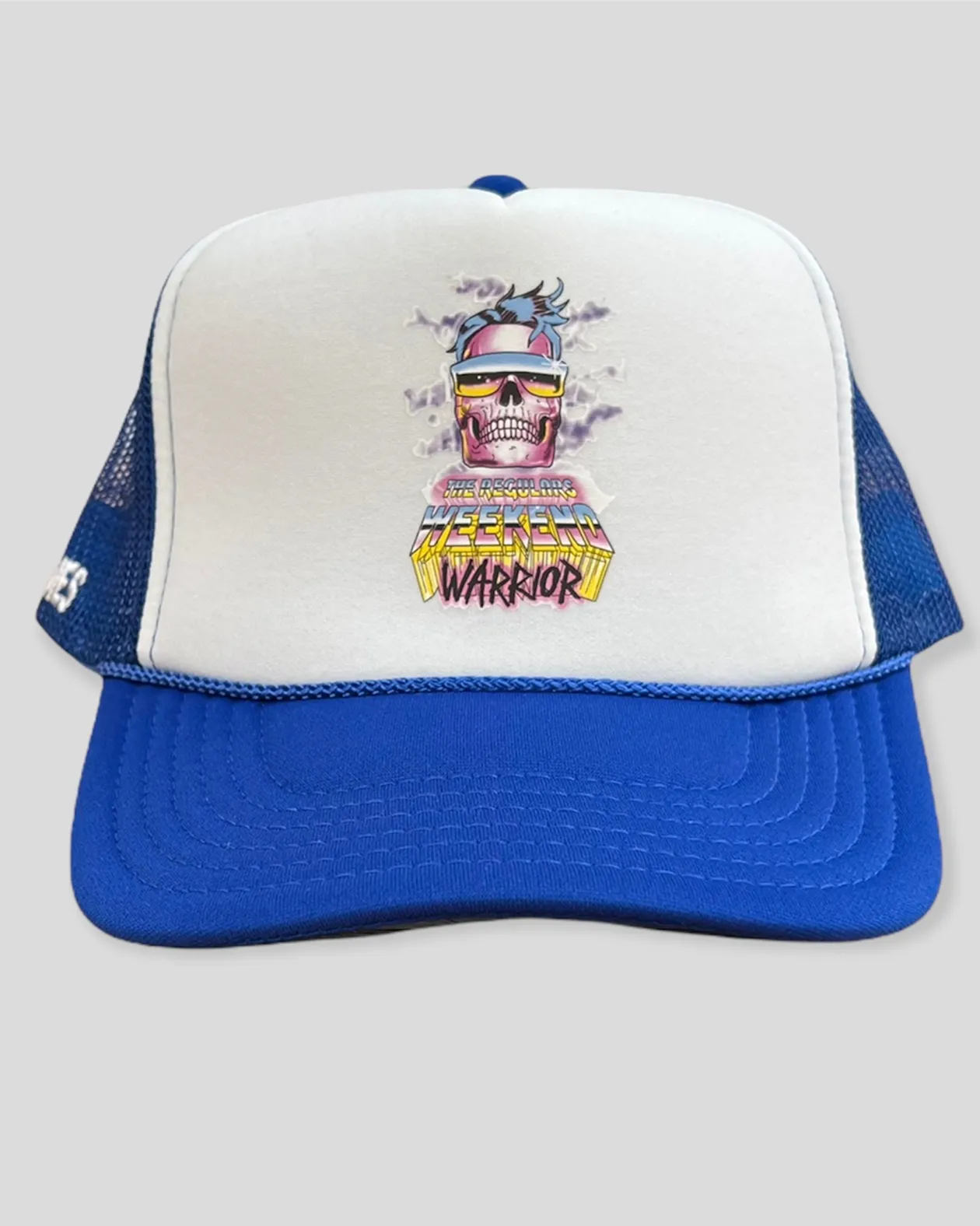 Black t-shirt featuring a collage of vintage horror movie posters with characters like Frankenstein, a creature, a skeleton, and a woman with the text 'Screaming Skull'.