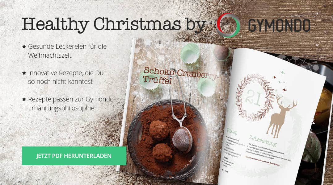 gymondo healthy christmas weihnachtskochbuch download