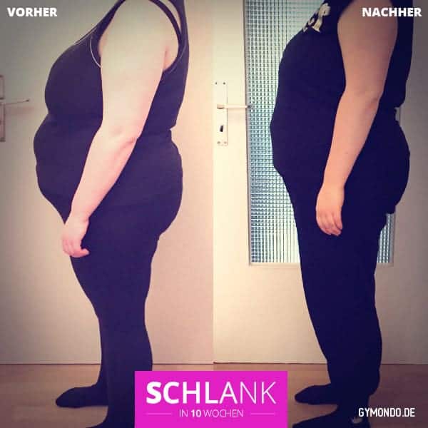 Swantjes Erfolgsgeschichte: 11 Kilo abgenommen.