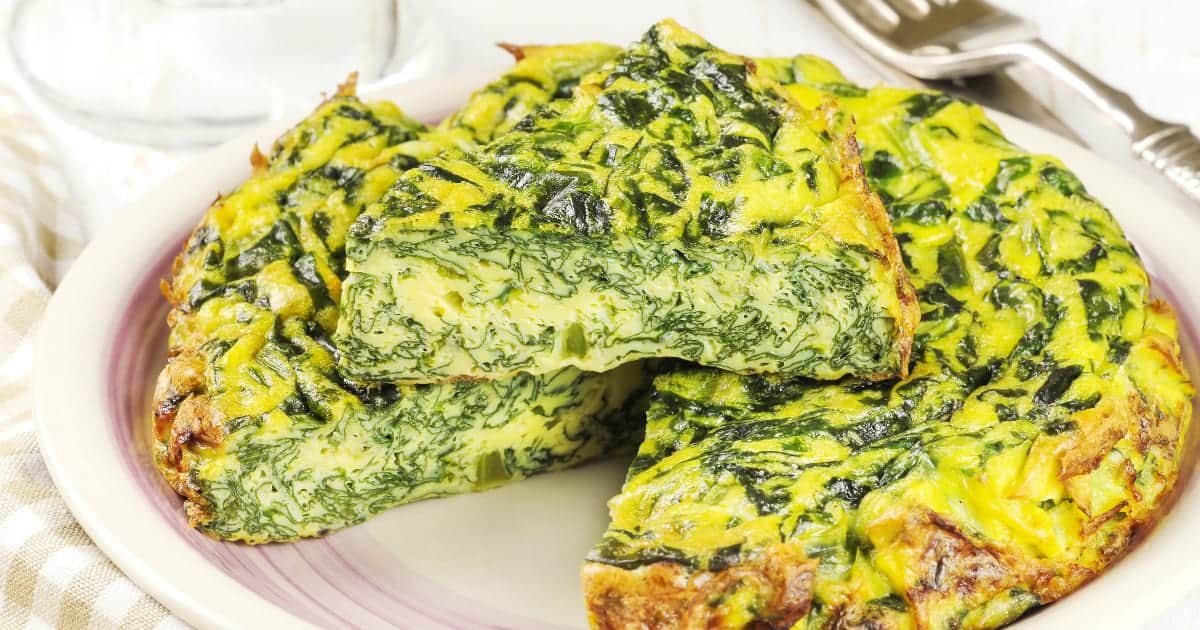 Mangold Frittata