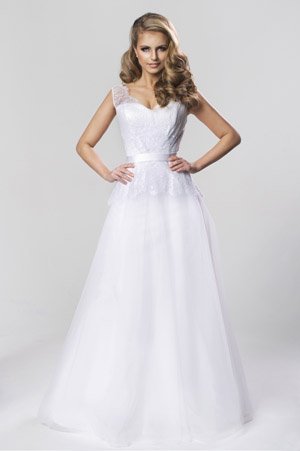 Brautkleid in A-Linie