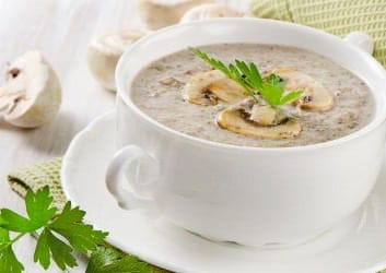 champignonsuppe