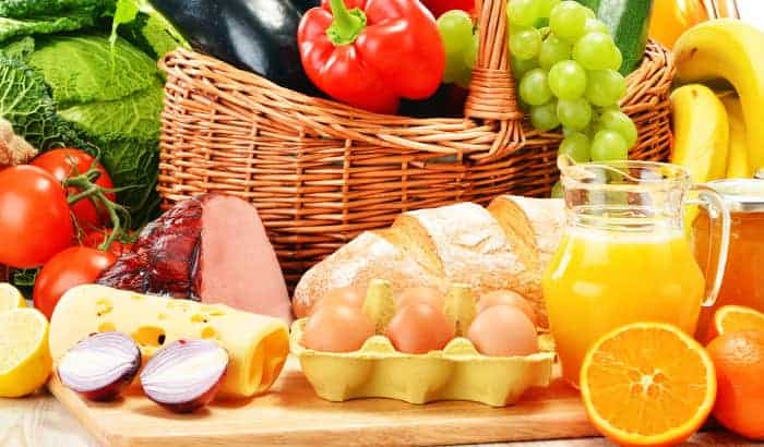 Energiebedarf an Lebensmitteln: Essen für einen Tag im Überblick