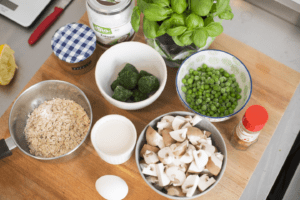 Mit nur wenigen Zutaten kannst Du ein leckeres Gericht zaubern.