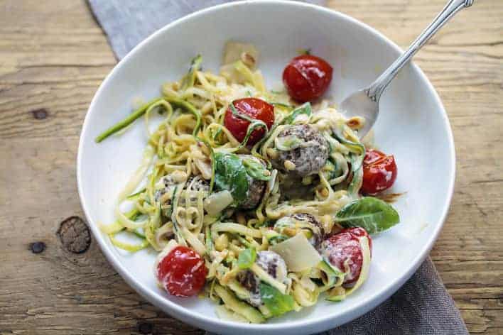 Trend Food Gemüse Pasta