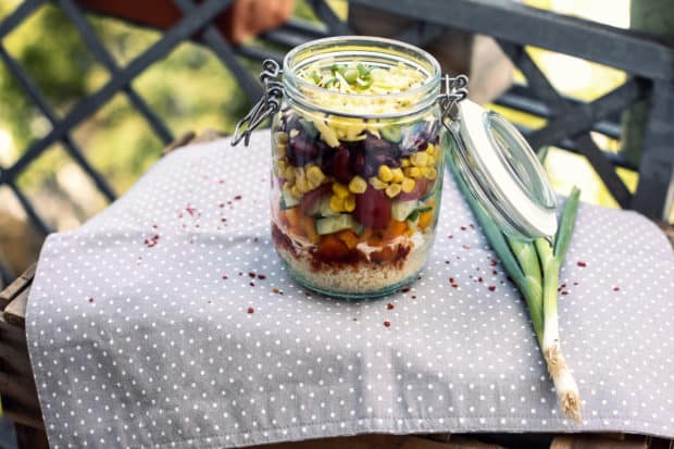 Mexican Style Overnight Couscous