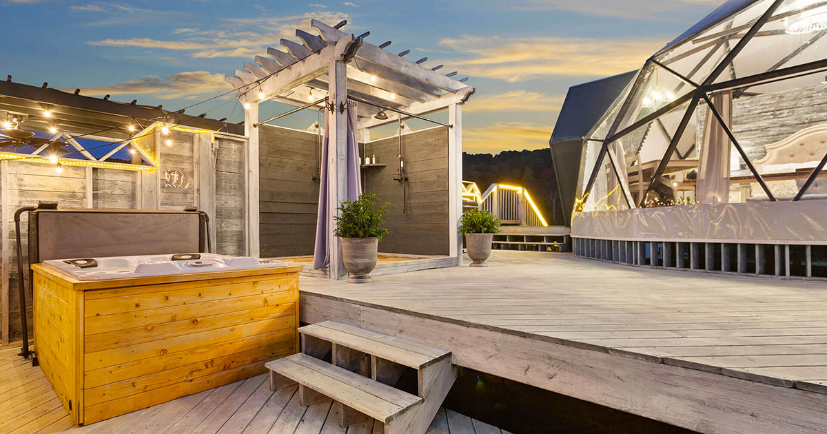 Dome - Max Privacy - Bolt Farm Treehouse