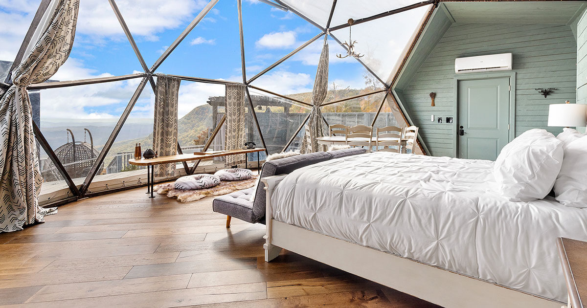 XL Dome - Bolt Farm Treehouse