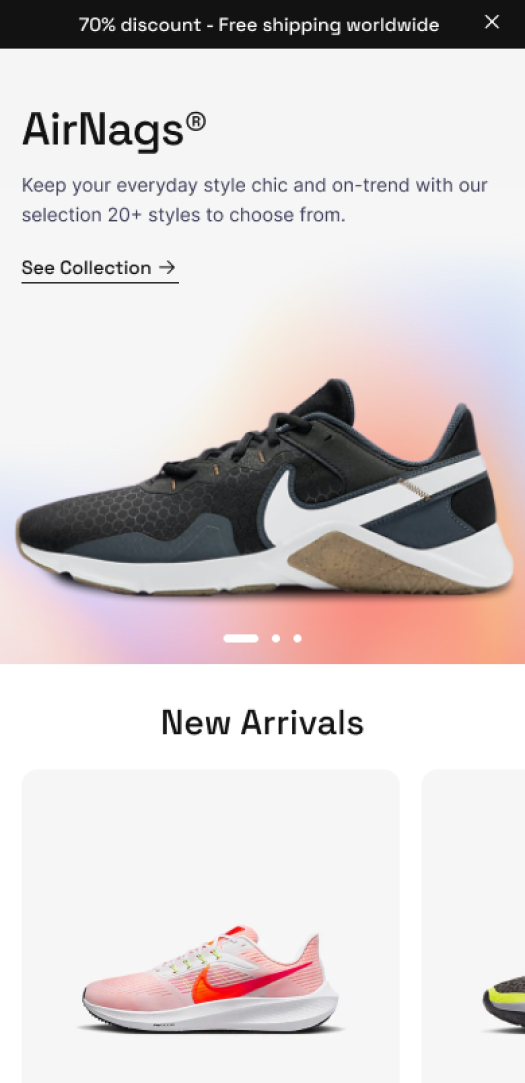 Saas Webflow Template - Nashville - Designed by Azwedo.com and Wedoflow.com