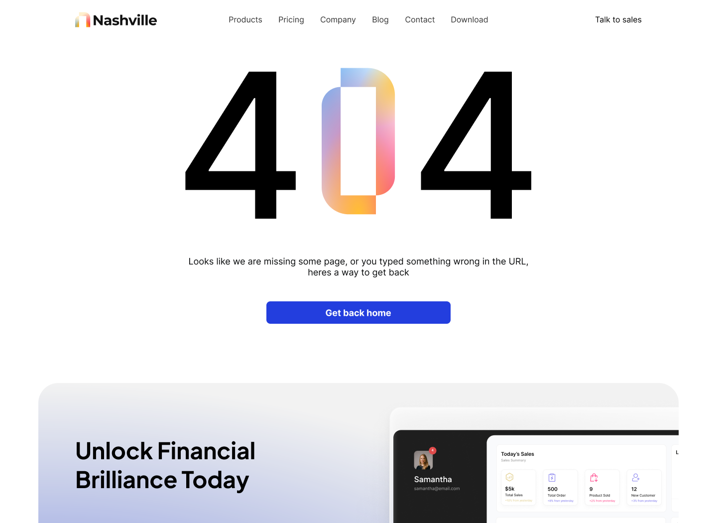 Saas Webflow Template - Nashville - Designed by Azwedo.com and Wedoflow.com