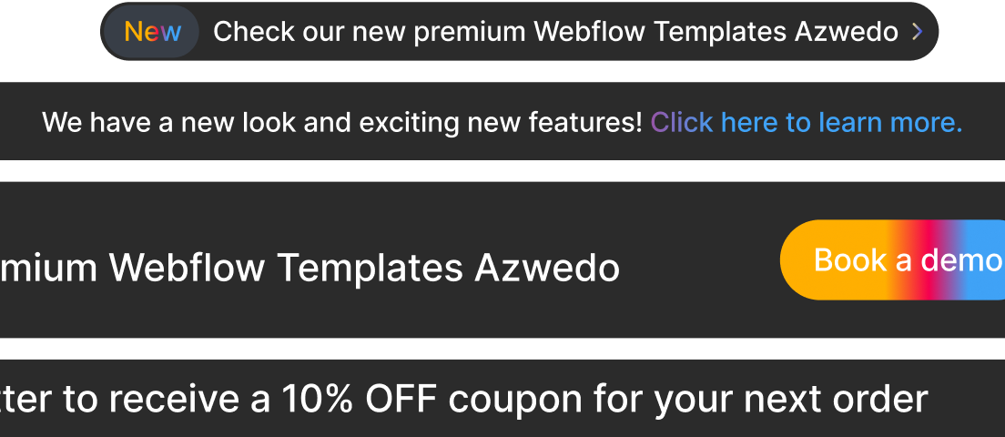Saas Webflow Template - Nashville - Designed by Azwedo.com and Wedoflow.com