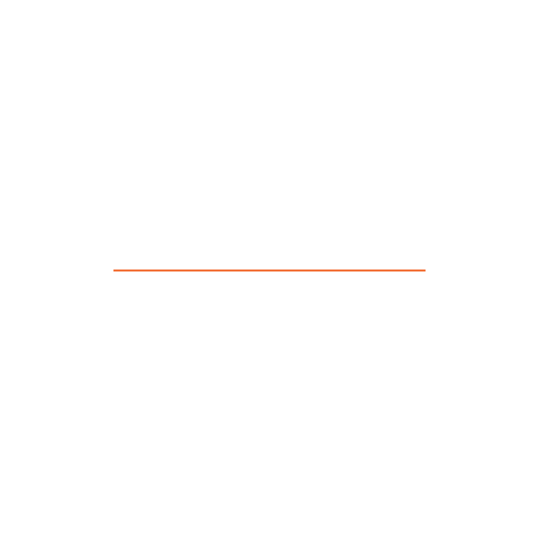 Mobile phone displaying a music app with an orange play button and audio waveform.