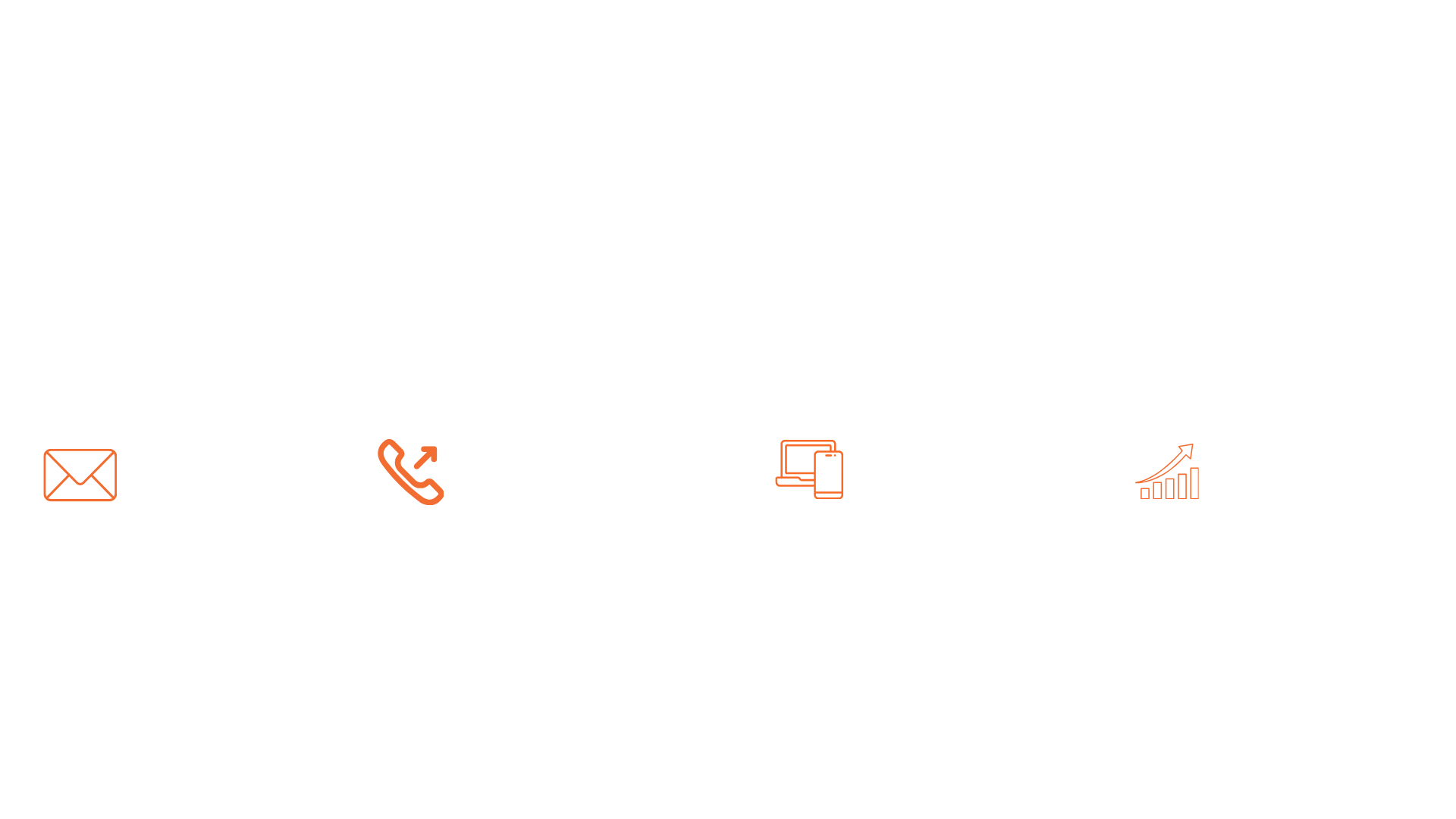 Icons and text for Voicemail to Email, Call Forwarding, Mobile & Desktop Apps, and Advanced Features services.