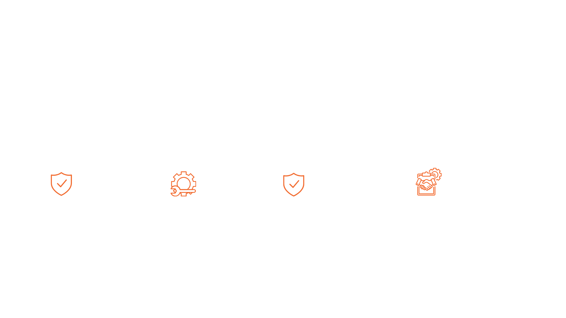 Icons and text highlighting Local Support, Easy Setup, Reliable Service, and One Provider benefits.