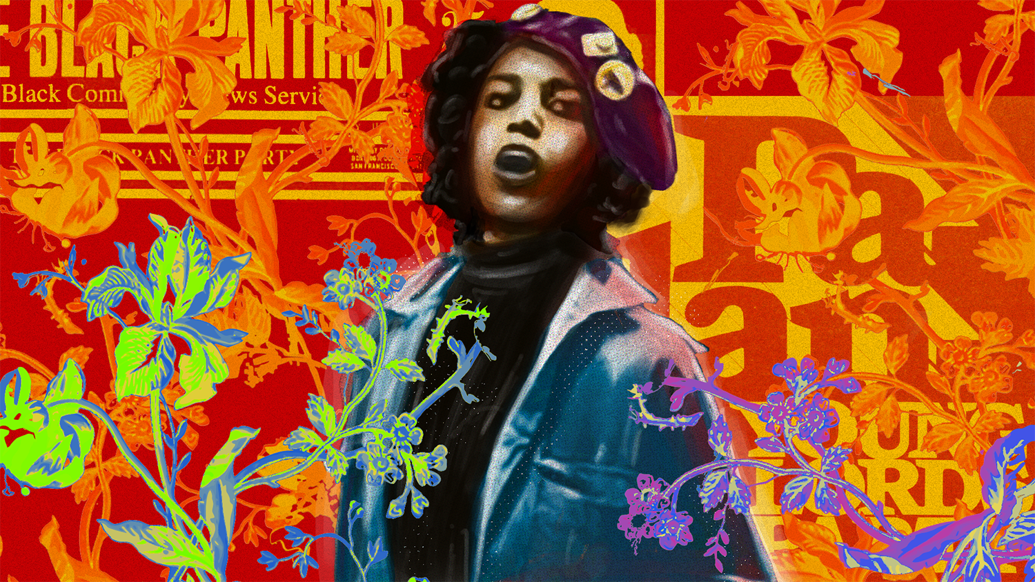 Illustration for poetry series called "The Vanguard".