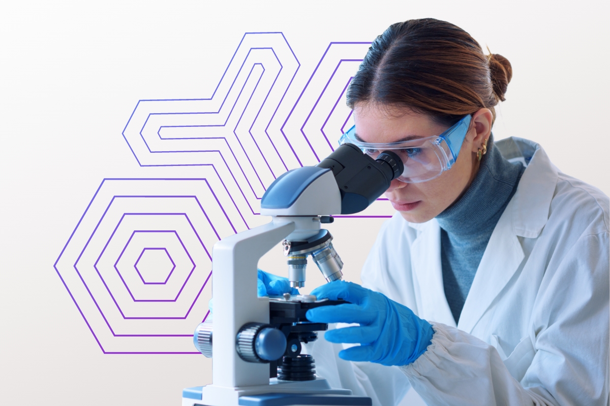 Biotech brand element