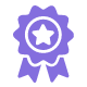 Award ribbon icon 