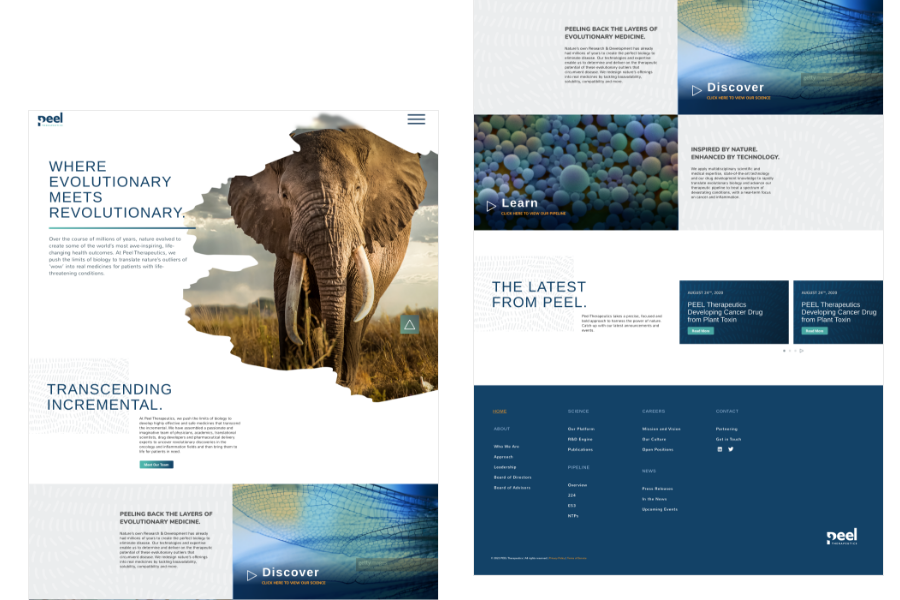 2nd iteration of a website