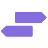 Directional signpost icon