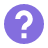 Circle icon with a question mark inside