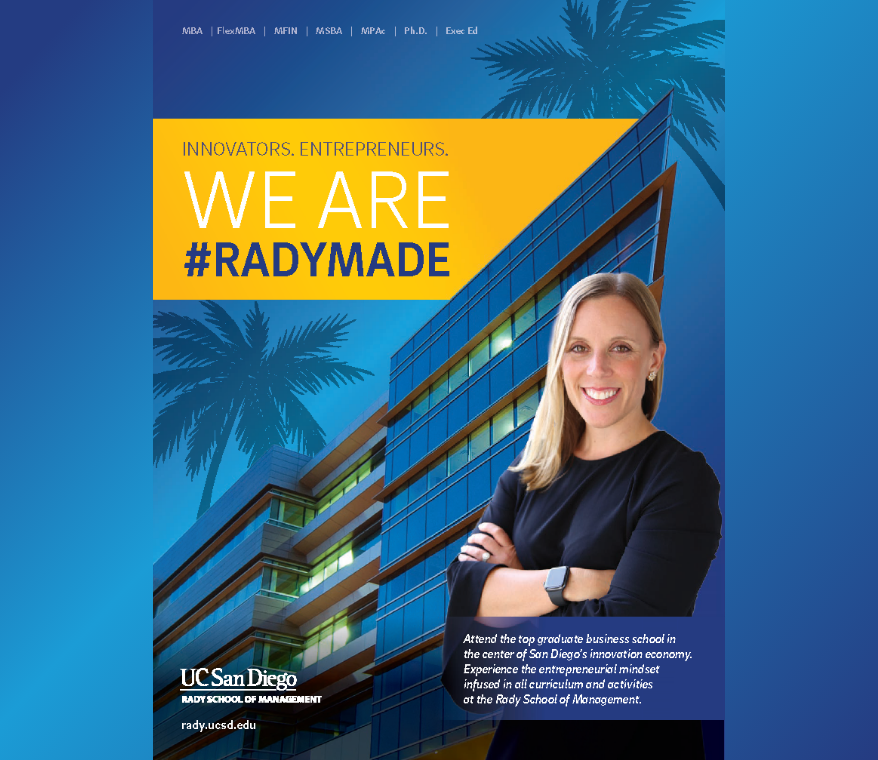 Magazine ad produced with final brand approval