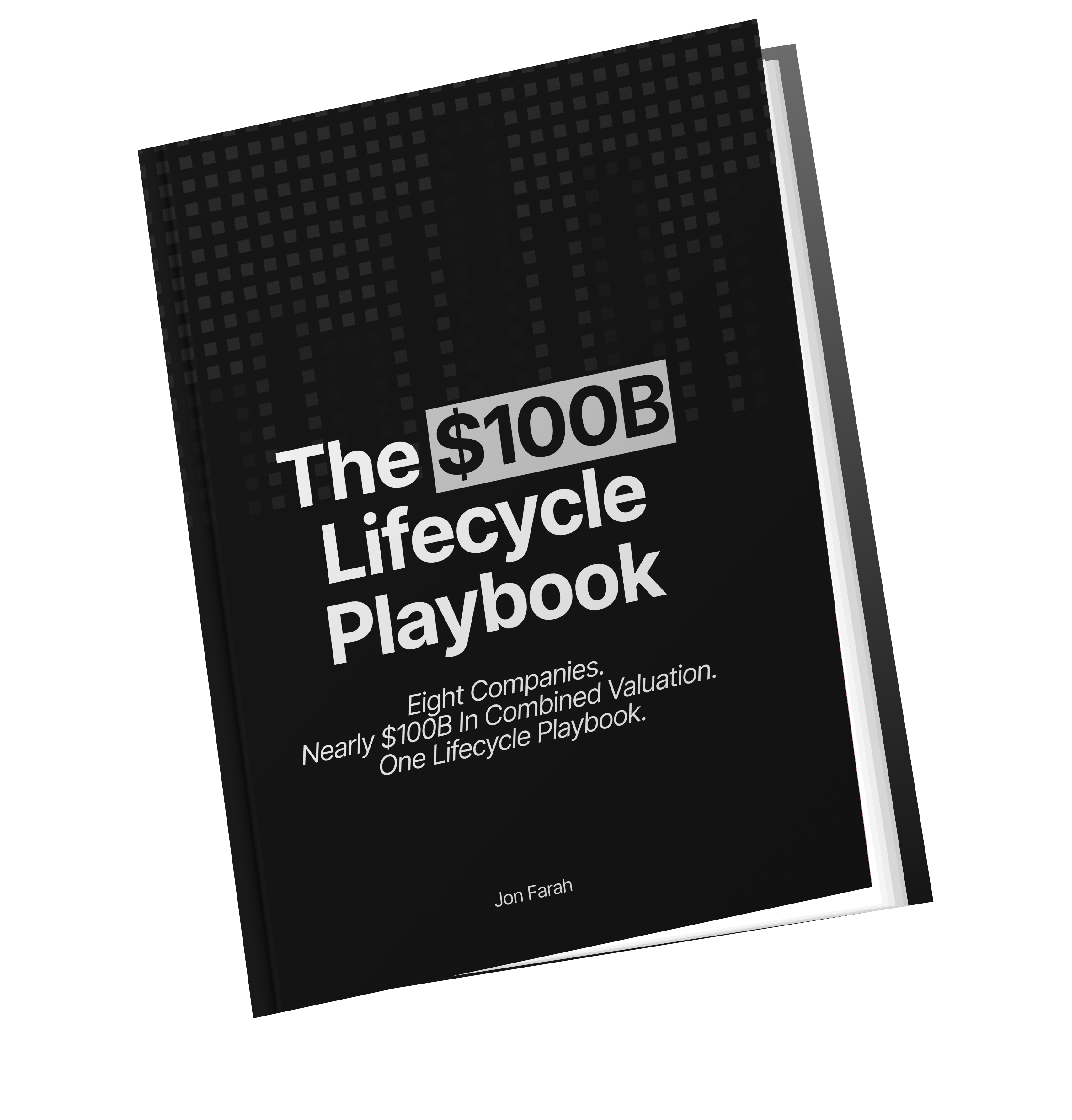 The $100B Lifecycle Playbook eBook cover