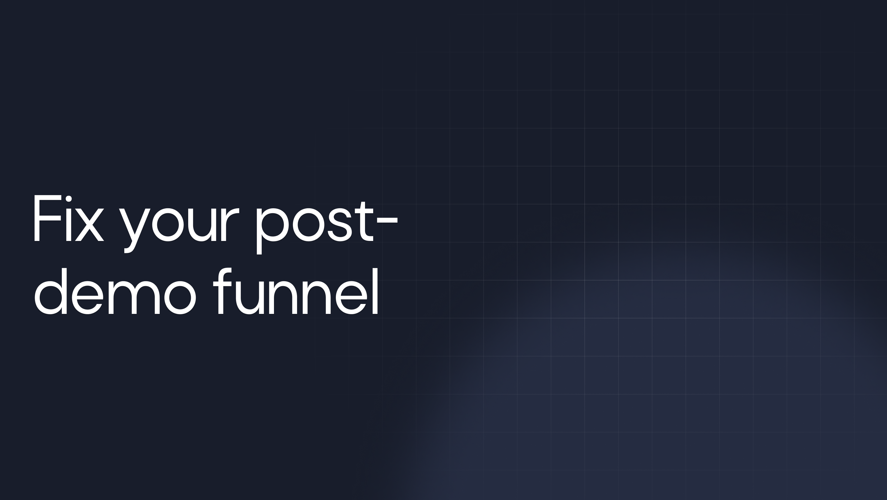 Post-Demo Dropoff Is Real: Why SLG Teams Need Lifecycle Campaigns Too