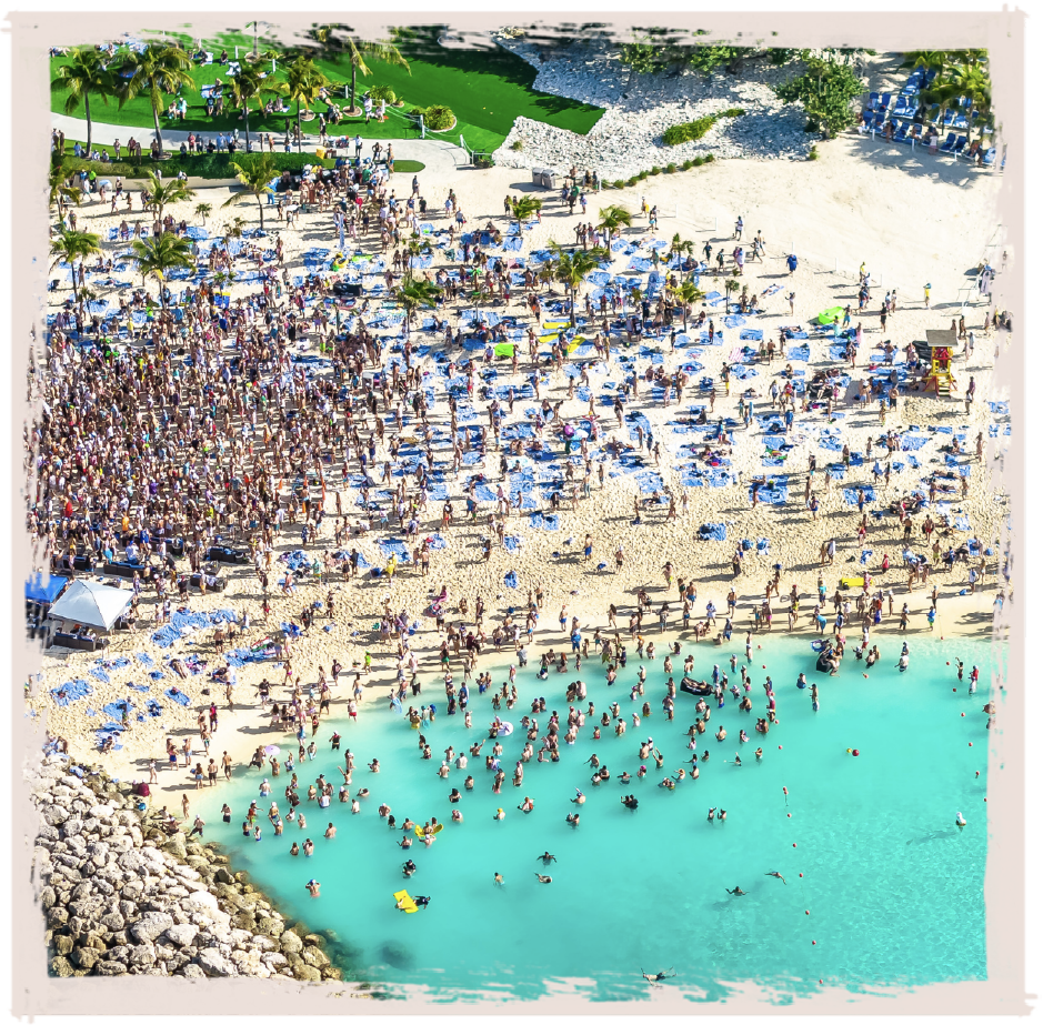 Whet Foundation Destination Donation volunteers during Groove Cruise