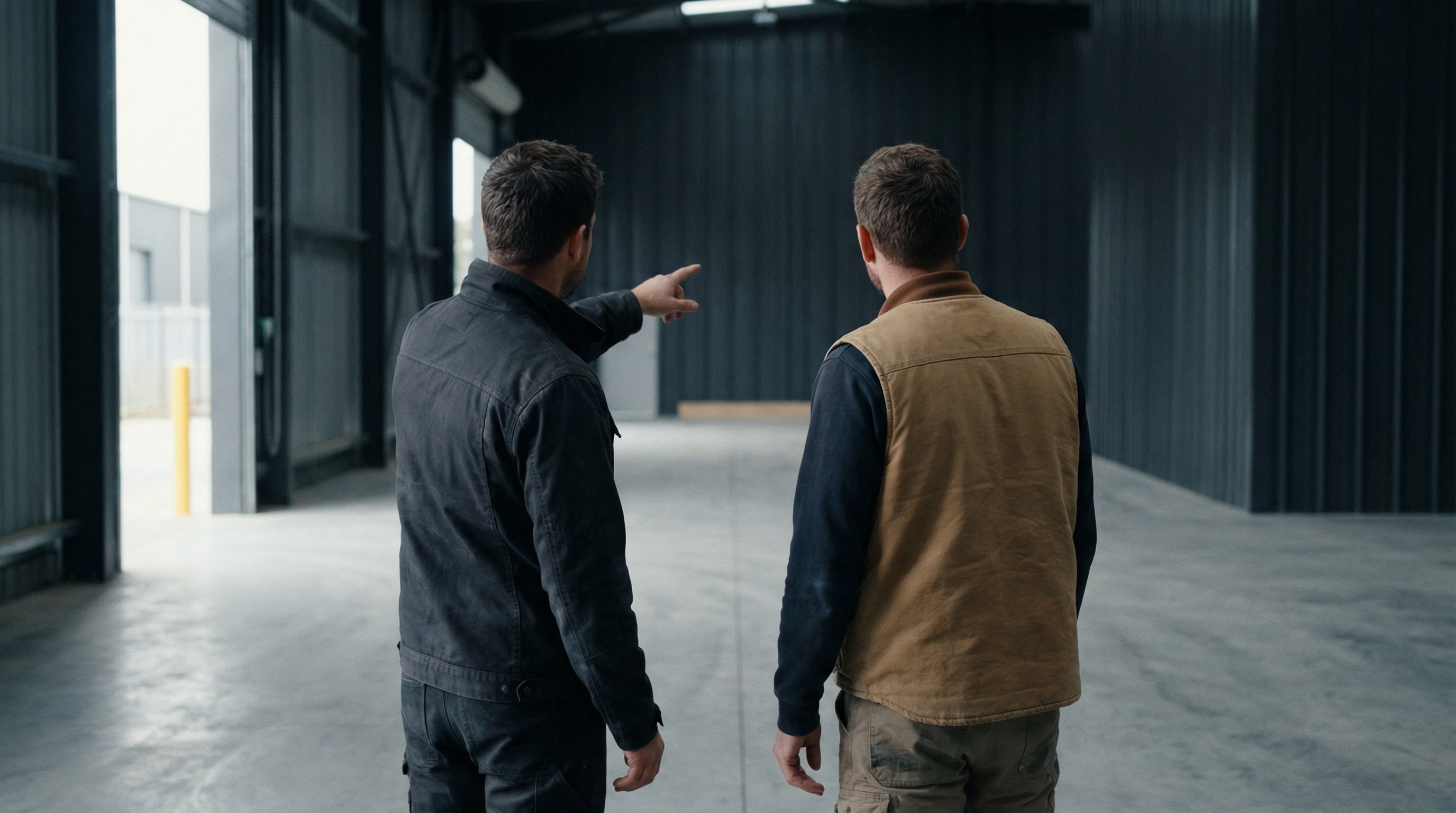 Lagerhalle vs. Werkstatt