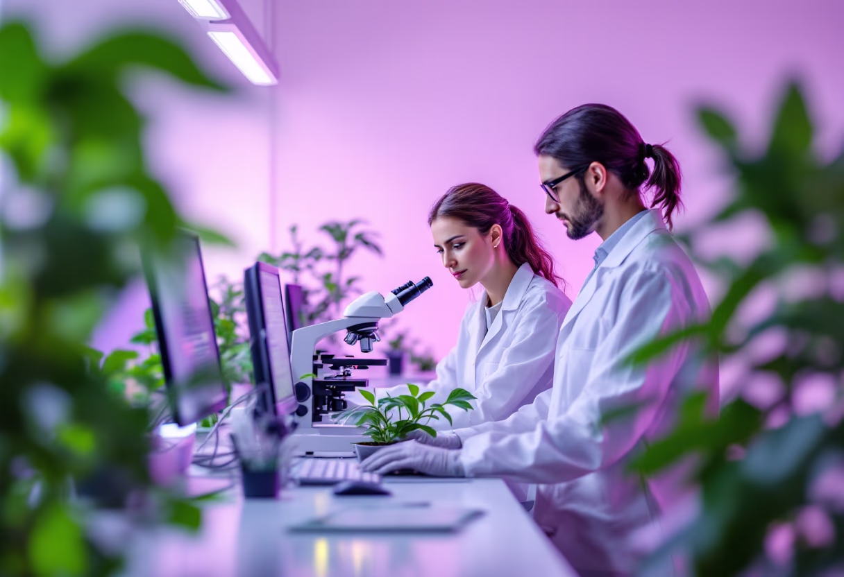 image of indoor lab setup (for a food and agtech)
