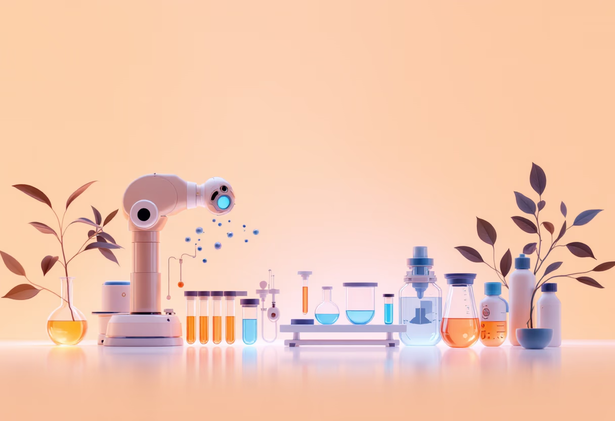 image of ai software in healthcare action in a lab environment