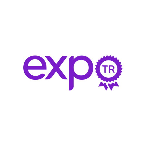 ExpoTR company logo in purple.