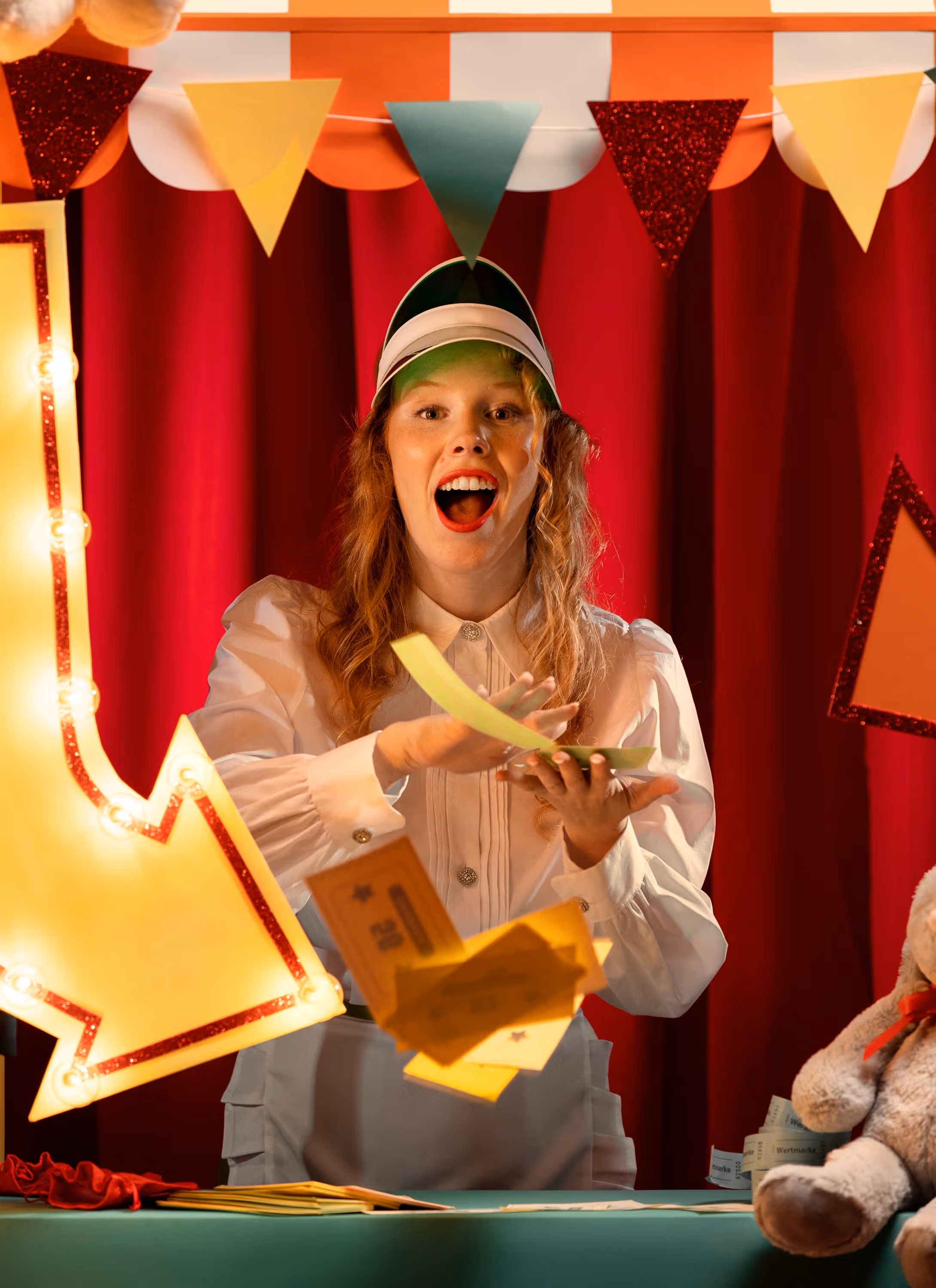 Tombola photoshoot