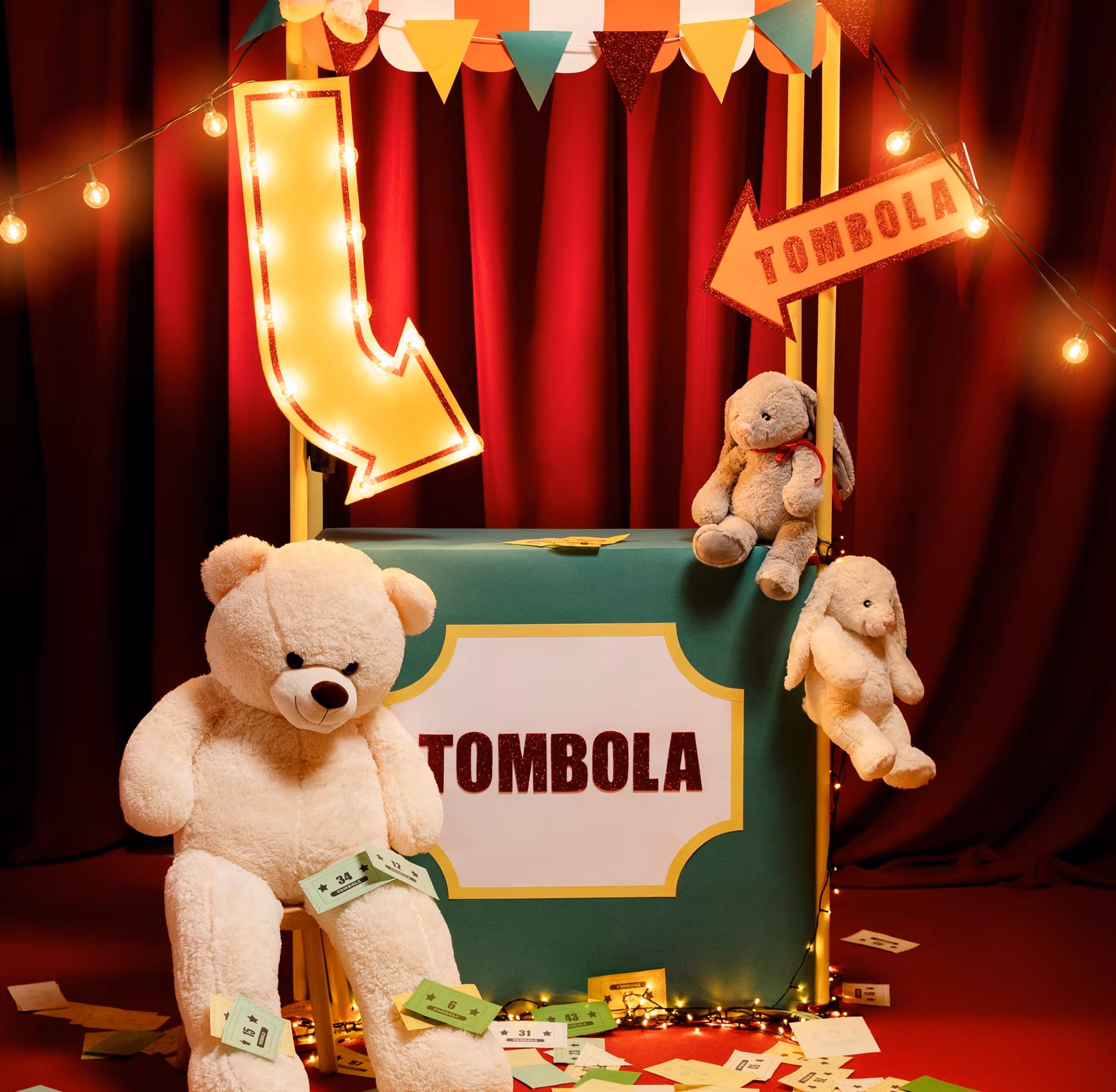 Tombola photoshoot