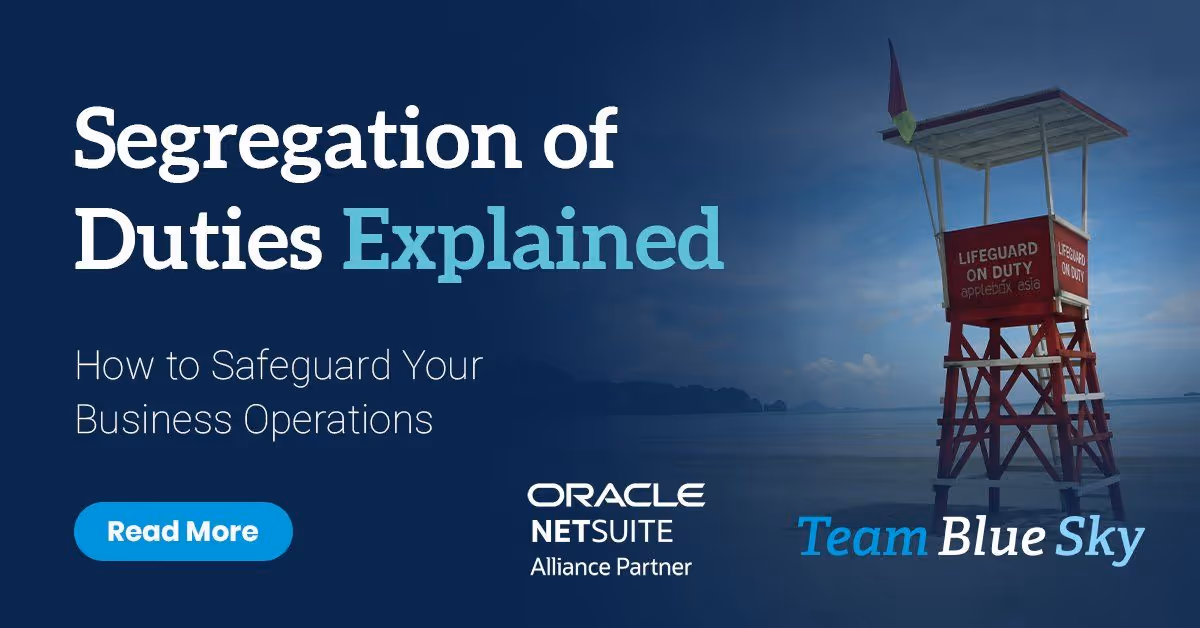 Segregation of Duties: Safeguard Your Business Operations